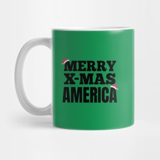 Merry X-Mas America Mug